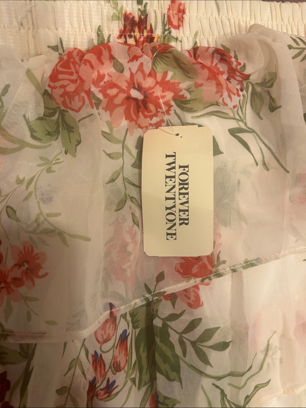 Forever 21 floral skirt - Picture 2 of 3